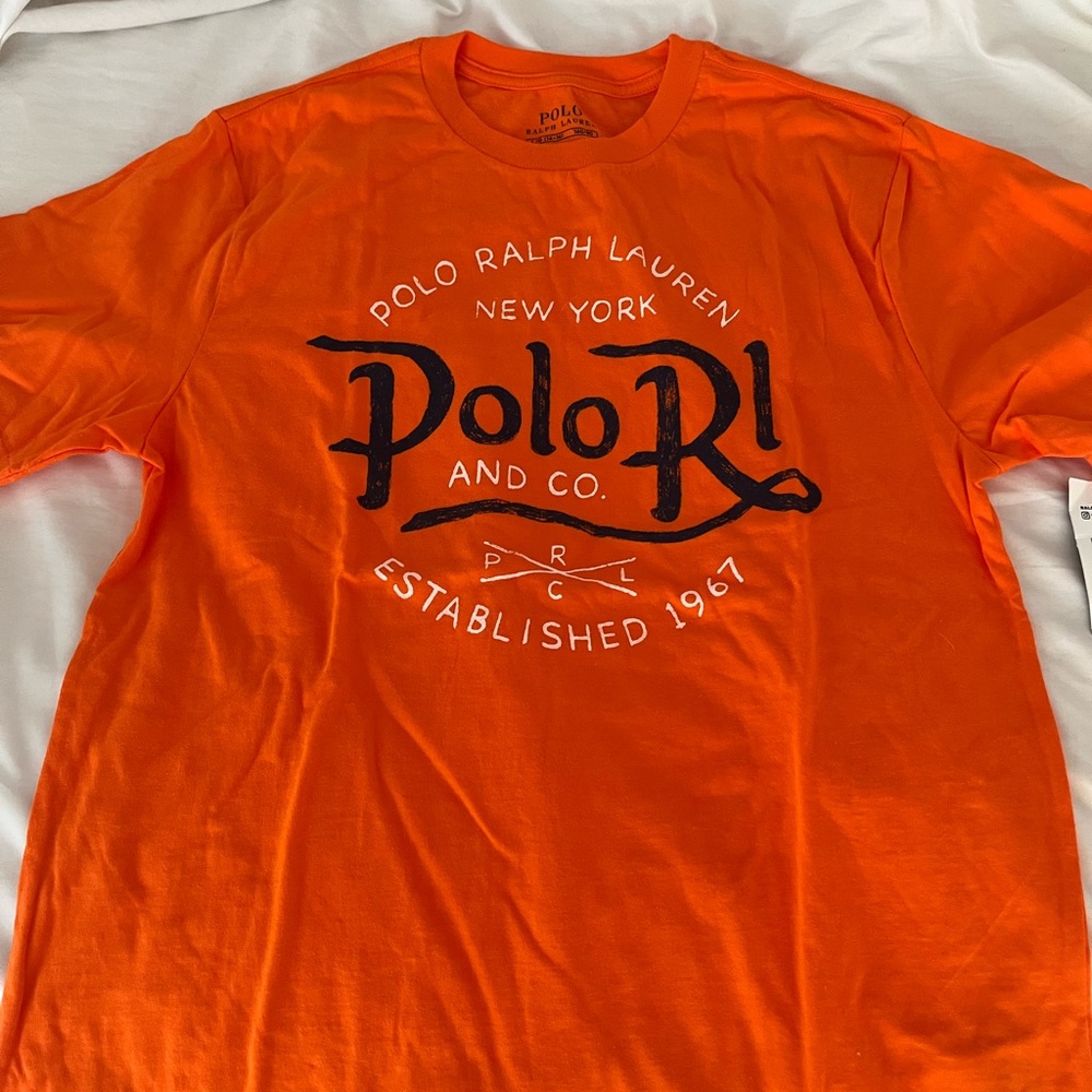 NWT, Ralph Lauren Polo shirt.  Very soft. Boys L